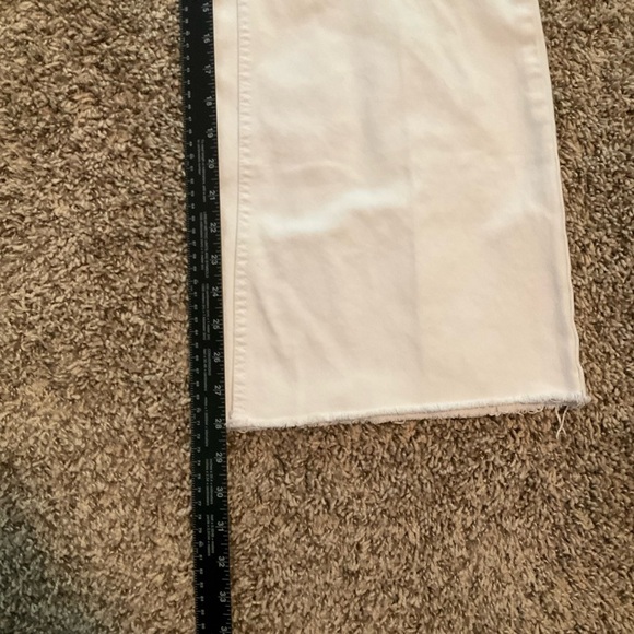 We the Free White Wide Leg Jeans Size 31 - Picture 5 of 8